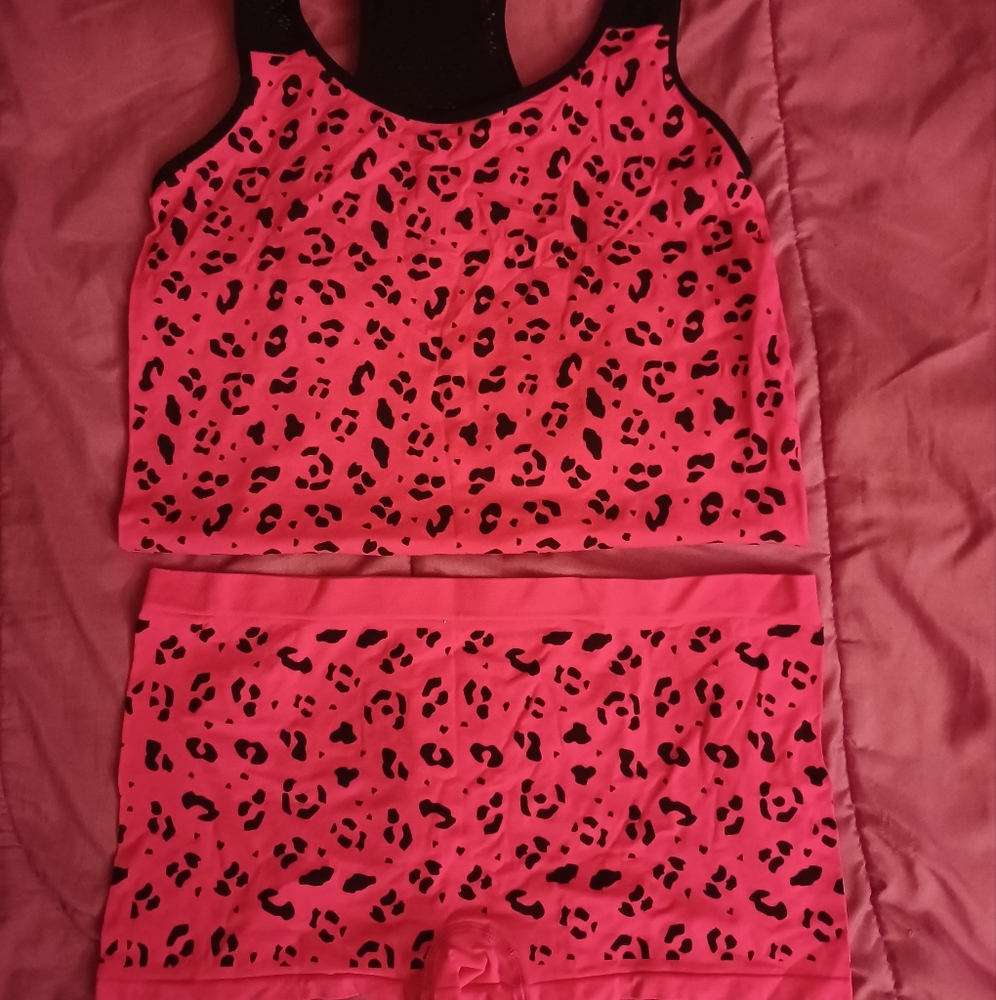 💙Cheetah print lounge wear